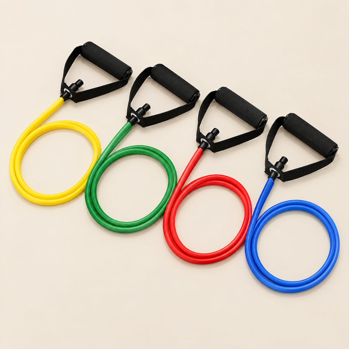 Fitness tube set - 4st